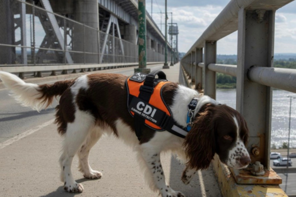 Early corrosion detection dogs