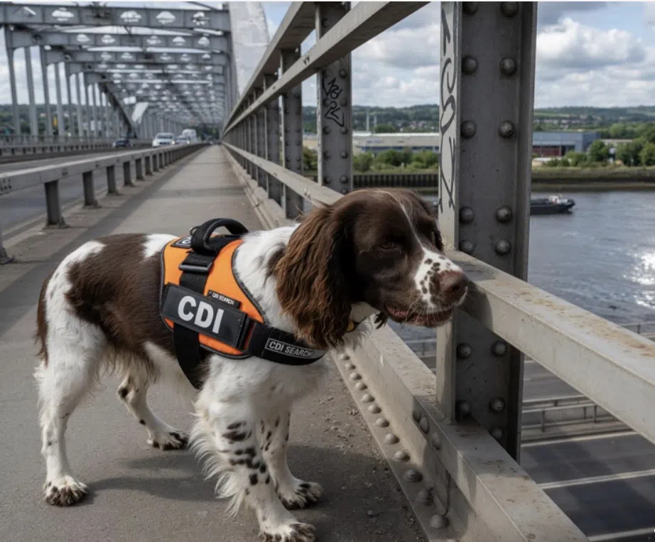 CUI detection using specialist canine