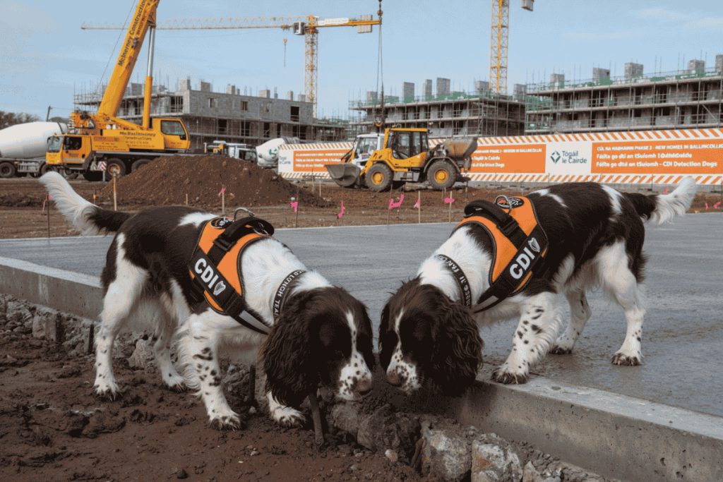 How detection dogs approach the same problem