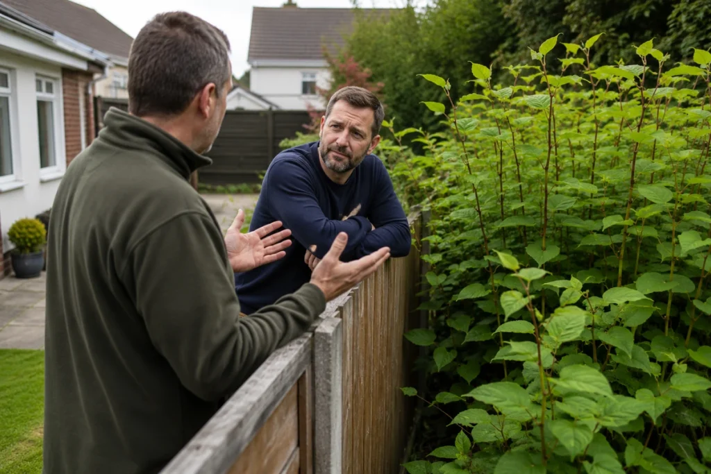 Should you speak to the neighbour?