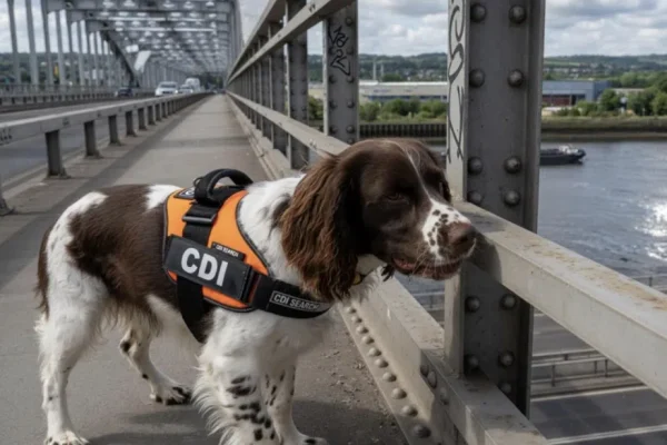 CUI detection using specialist canine
